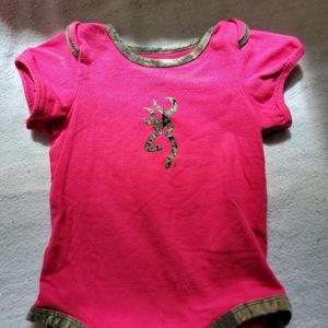Browning Baby Girls Onesie